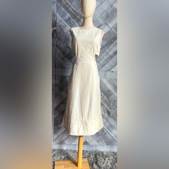 CURRENT/ELLIOTT NWT DENIM THE NIGHTFALL DRESS - - Picture 6 of 15